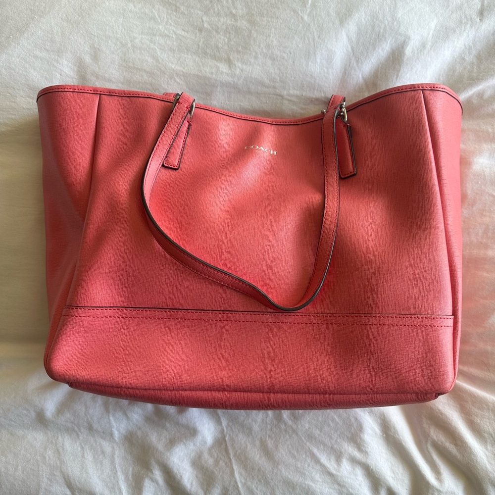 Coach Coral Tote Bag